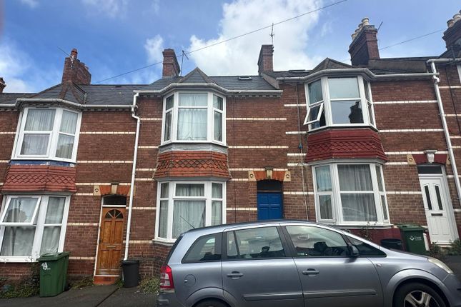Thumbnail Terraced house to rent in Salisbury Road, Exeter