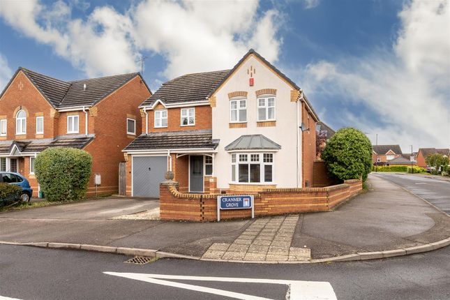 Thumbnail Detached house for sale in Cranmer Grove, Heathcote, Warwick