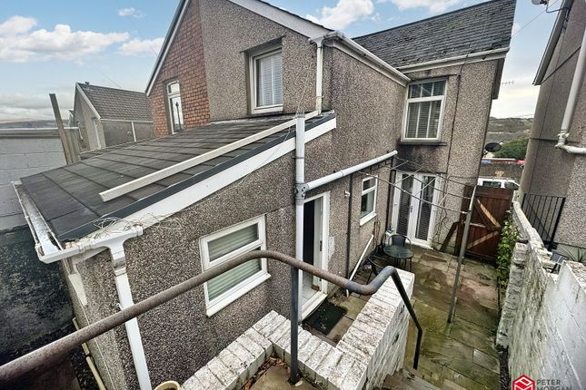 Semi-detached house for sale in Garnwen Terrace, Maesteg, Bridgend.