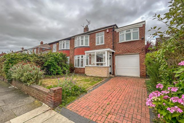 Semi-detached house for sale in Greenfield Road, Gosforth, Newcastle Upon Tyne