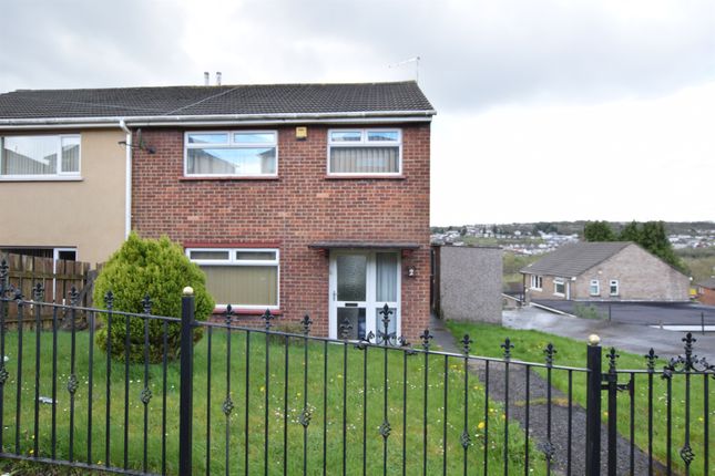 Semi-detached house for sale in Orchard Lane, Pengam, Blackwood