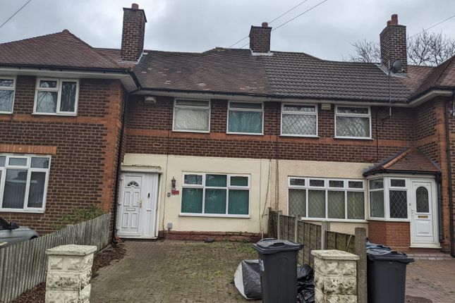 Thumbnail 3 bed terraced house for sale in Durley Road, Yardley, Birmingham
