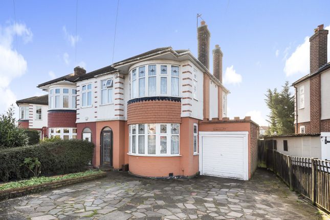 Thumbnail Semi-detached house for sale in Firs Park Avenue, Winchmore Hill, London