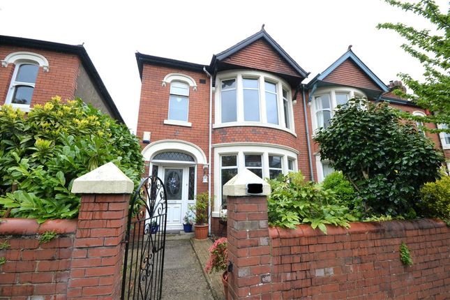 Thumbnail End terrace house for sale in Waterloo Gardens, Penylan, Cardiff