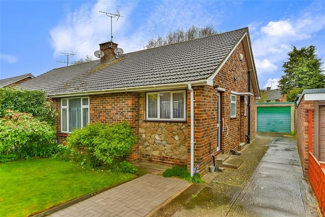 Thumbnail Semi-detached bungalow for sale in Chalfont Drive, Rainham, Gillingham, Kent