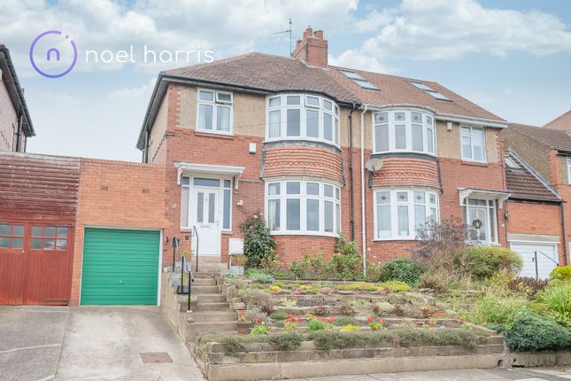 Thumbnail Semi-detached house for sale in Dene Grove, South Gosforth