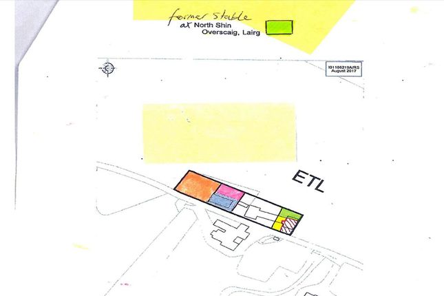 Thumbnail Land for sale in Former Stables Investment, Overscaig, Lairg IV274Ny