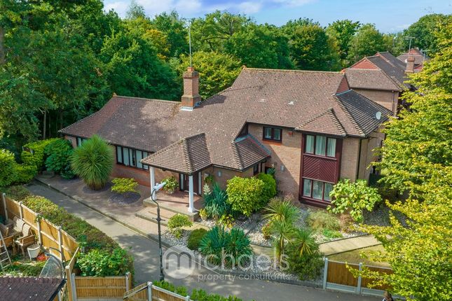 Thumbnail Detached house for sale in Spring Close, Highwoods, Colchester