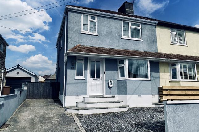 Thumbnail Semi-detached house for sale in Molesworth Road, Plympton, Plymouth