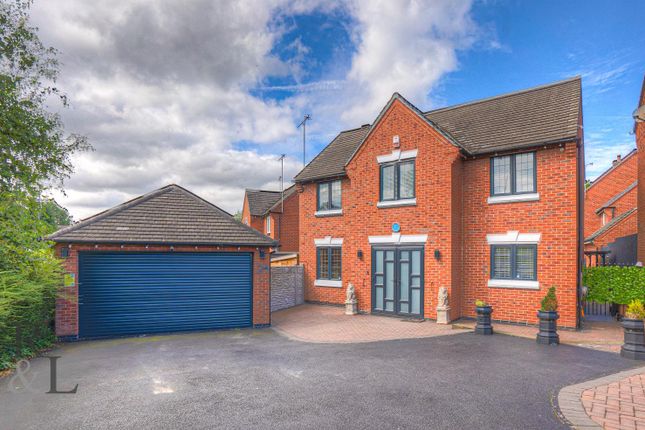 Thumbnail Detached house for sale in Buckingham Drive, Church Gresley, Swadlincote