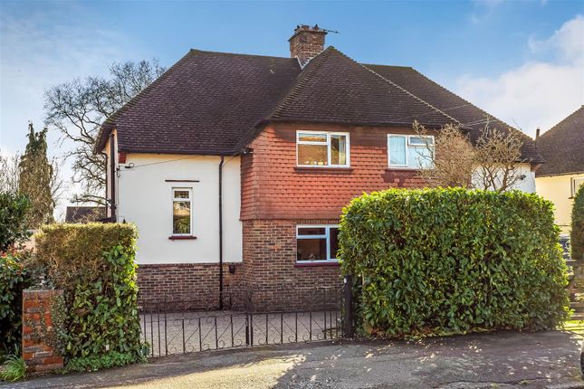Thumbnail Semi-detached house for sale in Pollards Oak Road, Hurst Green, Oxted
