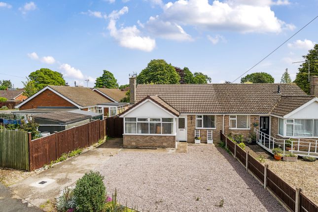 Thumbnail Semi-detached bungalow for sale in Elmtree Road, Ruskington, Sleaford, Lincolnshire