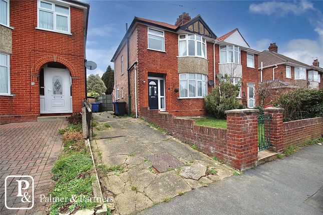 Semi-detached house for sale in Ashcroft Road, Ipswich, Suffolk