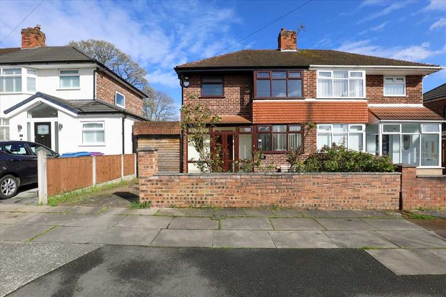 Semi-detached house for sale in North Manor Way, Woolton, Liverpool