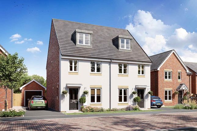 Semi-detached house for sale in "The Braxton - Plot 69" at Wem Drive, Bulkington, Bedworth