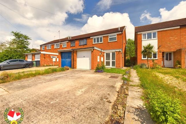 Thumbnail End terrace house for sale in Lower Meadow, Quedgeley, Gloucester