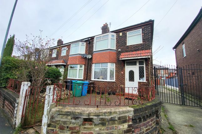 Thumbnail End terrace house for sale in Crayfield Road, Levenhulme, Manchester