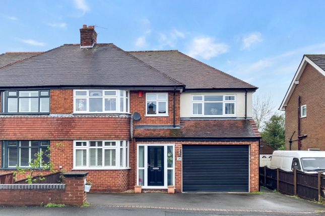 Thumbnail Semi-detached house for sale in Melrose Avenue, Clayton, Newcastle-Under-Lyme