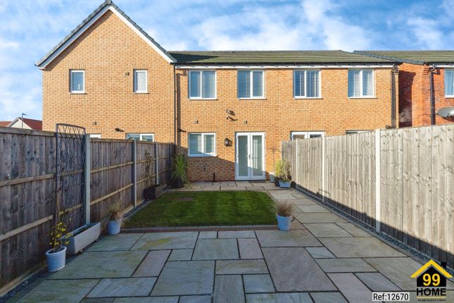 Thumbnail Terraced house for sale in Crease Drove, Crowland, Peterborough, Lincolnshire