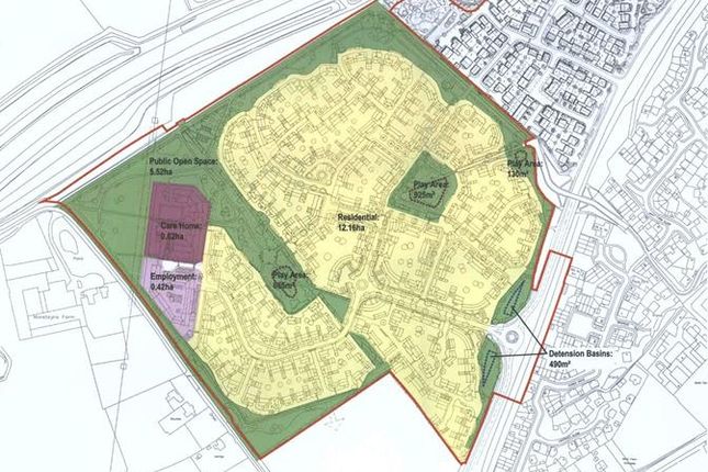 Land for sale in Land @ Whittington Crescent, Marston Moretaine, Marston Feilds, Bedford, Bedfordshire