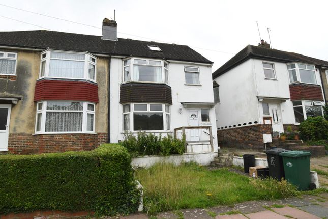 Semi-detached house for sale in Lower Bevendean Avenue, Brighton
