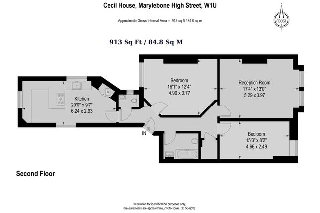 Flat for sale in Marylebone High Street, London