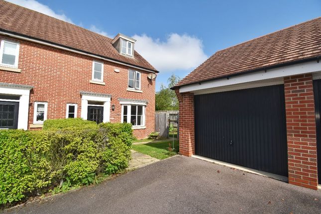 Thumbnail Semi-detached house for sale in Ox Meadow, Bottisham, Cambridge