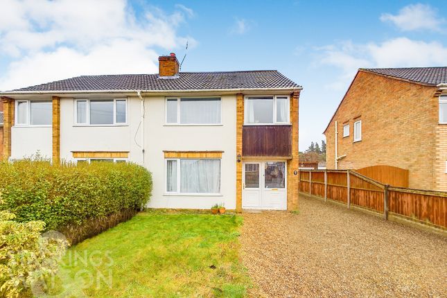 Thumbnail Semi-detached house for sale in Armstrong Road, Thorpe St Andrew, Norwich