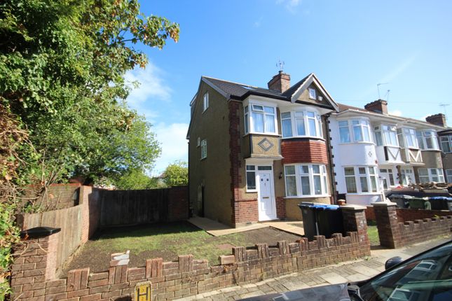 Thumbnail End terrace house for sale in Elms Court, Wembley, Middlesex