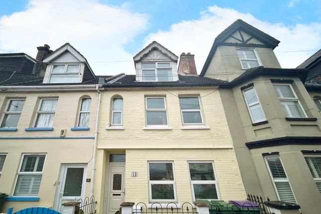 Thumbnail Terraced house for sale in Bournemouth Road, Folkestone