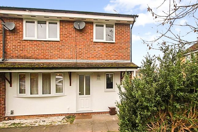 Thumbnail End terrace house to rent in Longbrooke, Houghton Regis, Dunstable, Bedfordshire