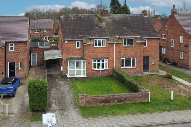 Thumbnail Semi-detached house for sale in Lutterell Way, West Bridgford, Nottingham