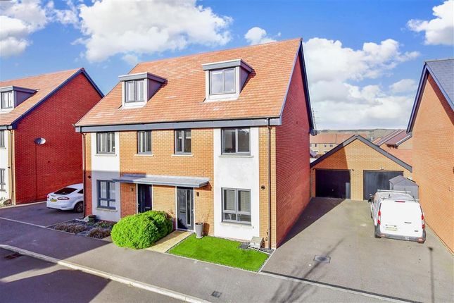 Semi-detached house for sale in The Rangers, Folkestone, Kent