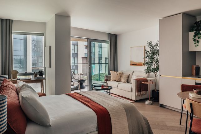 Studio flat on 4 UPPER RIVERSIDE, Cutter Lane, London, £423,000