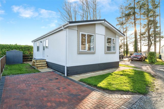 2-bed bungalow on Pitch 22,, Crossways Caravan Site, Little Snoring, £140,000