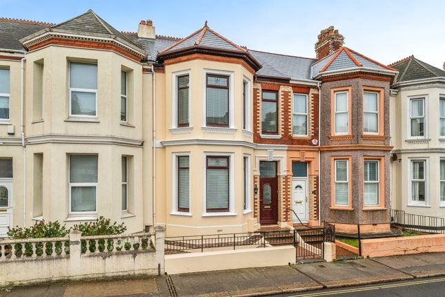 Thumbnail Terraced house for sale in Mount Gould Road, Plymouth