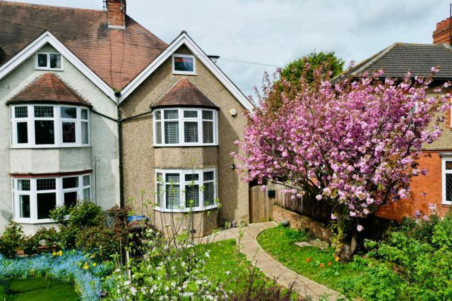 Semi-detached house for sale in Wellingborough Road, Abington, Northampton