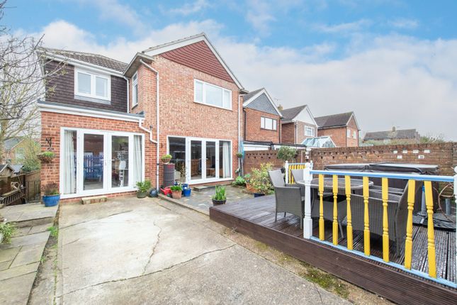 Link-detached house for sale in Otterham Quay Lane, Rainham, Gillingham, Kent