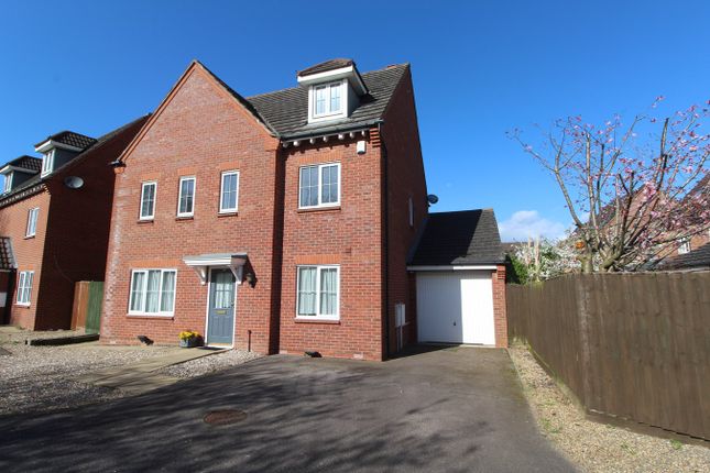 Detached house for sale in Lockside Close, Glen Parva, Leicester