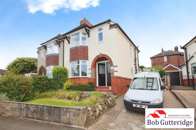 Thumbnail Semi-detached house for sale in Belfield Avenue, May Bank, Newcastle
