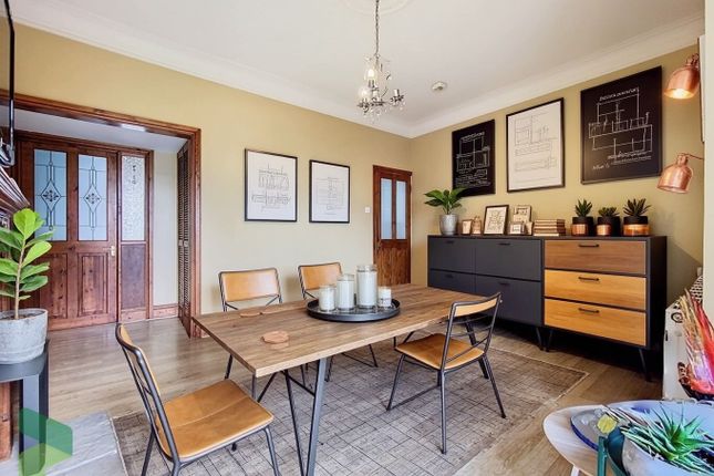 Virtually Staged Living Or Dining Room