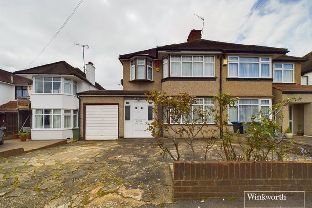 Semi-detached house for sale in Valley Drive, Kingsbury, London