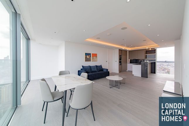 Thumbnail Flat to rent in Carrara Tower, Bollinder Place, London