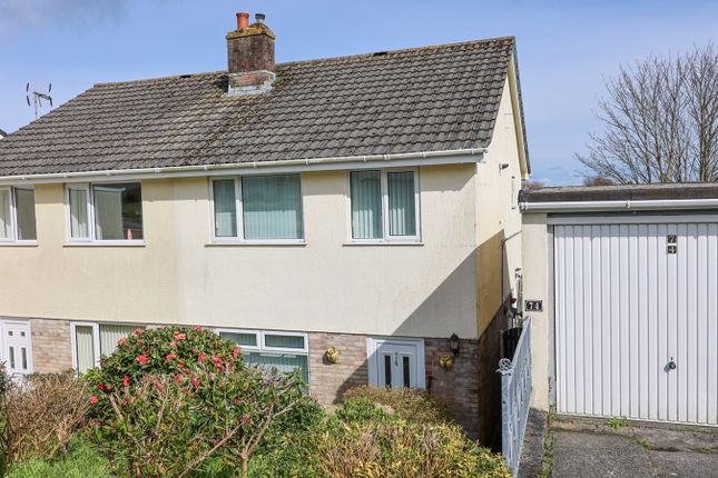 Semi-detached house for sale in Park Way, St Austell