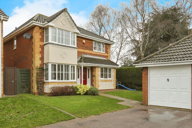 Thumbnail Detached house for sale in Finborough Close, Rushmere St. Andrew, Ipswich