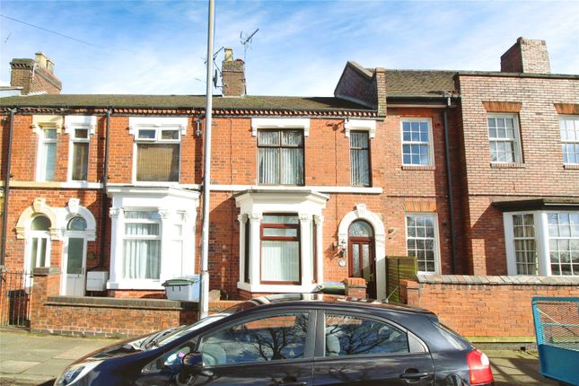 Terraced house for sale in Park Road, Burslem, Stoke-On-Trent, Staffordshire