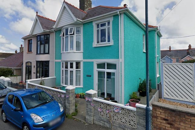 Semi-detached house for sale in Brohedydd, Wellington Street, Aberaeron, Dyfed