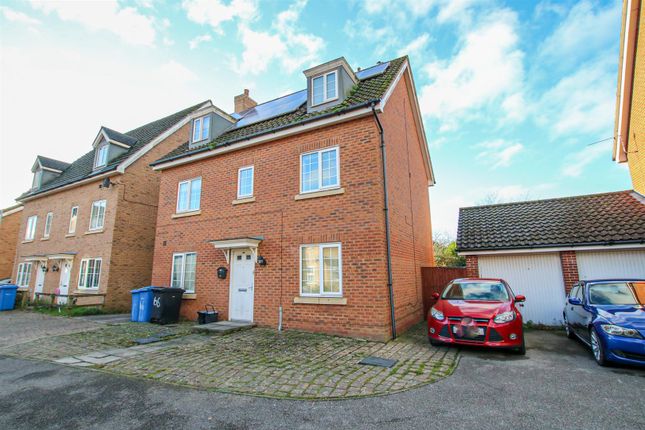 Thumbnail Detached house for sale in Whistlefish Court, Norwich
