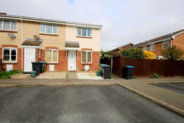 Thumbnail End terrace house to rent in Hales Park Close, Available From 01/09/22