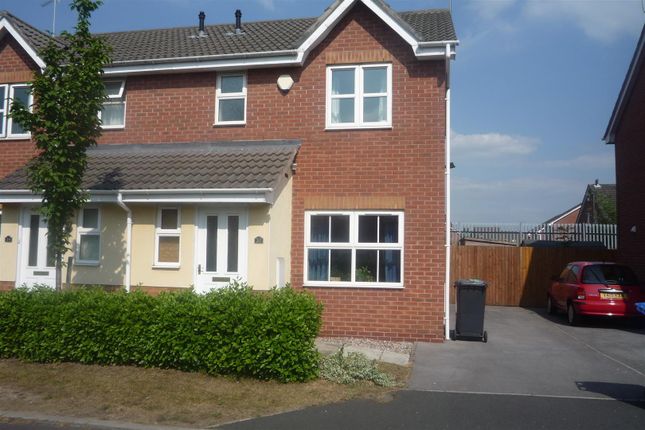 Thumbnail Semi-detached house for sale in Norley Close, Warrington